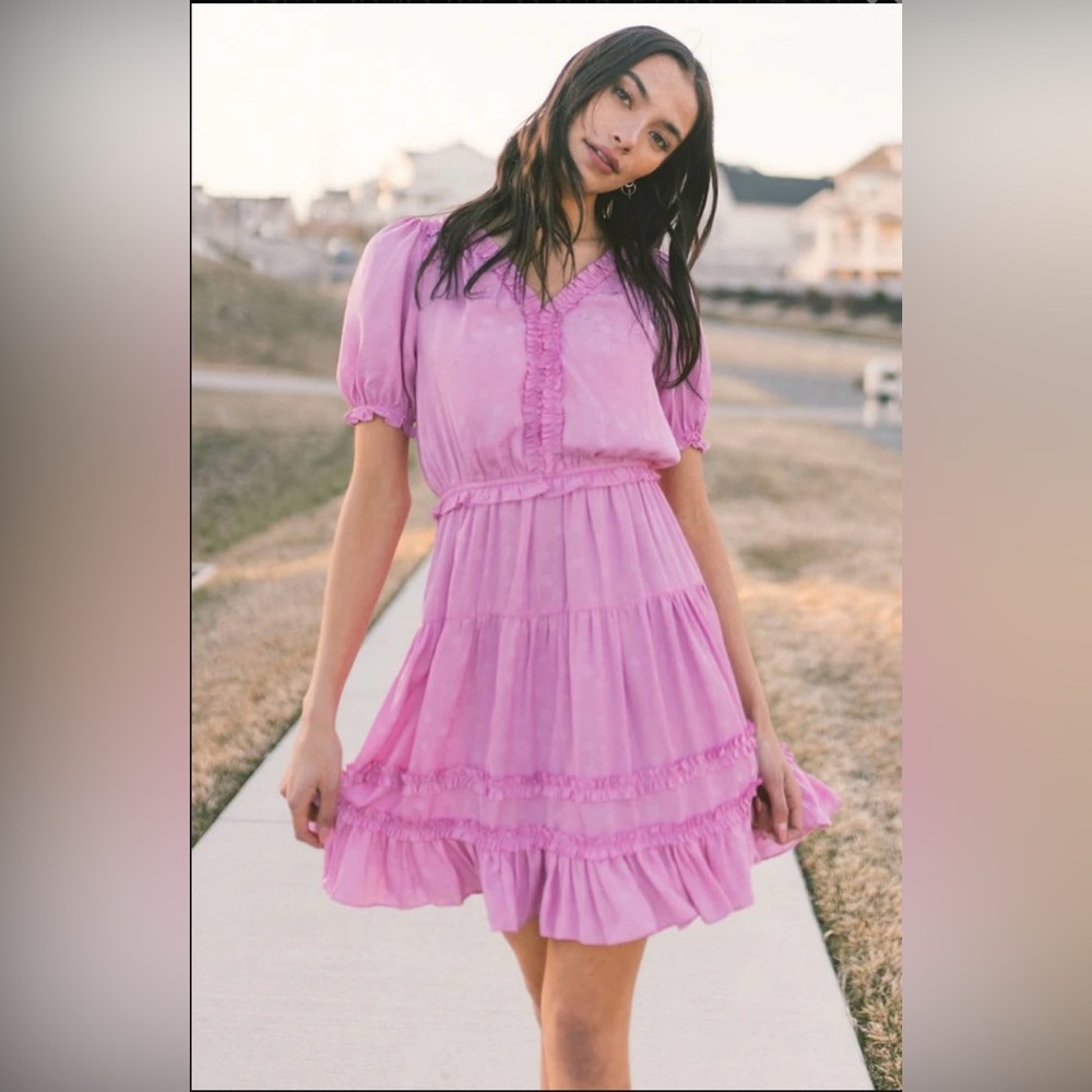 Current Air GigiPink mini dress.  Size Small